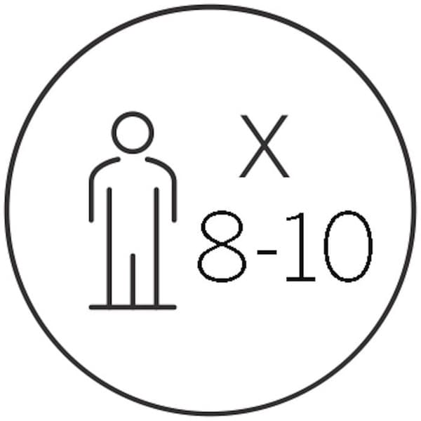 Varanger 8-10 Camp Outer Tent incl. Pole, view: 8