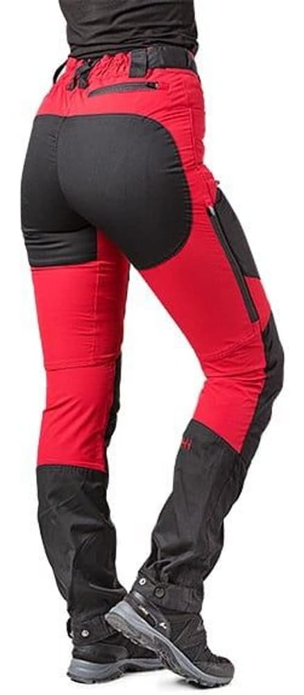 Hero by Nature Beat Friluftsbukse W True Red/Black, view: 2