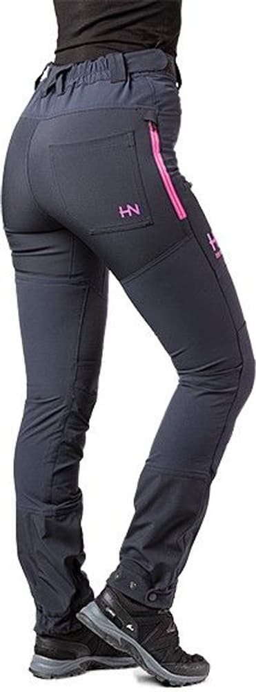 Hero by Nature Blast Softshellbukse W Graphite/Pink, view: 2