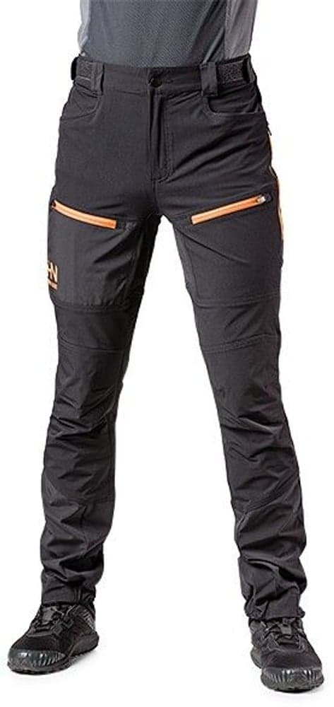 Hero by Nature Blast Softshellbukse UX Black/Orange, view: 0