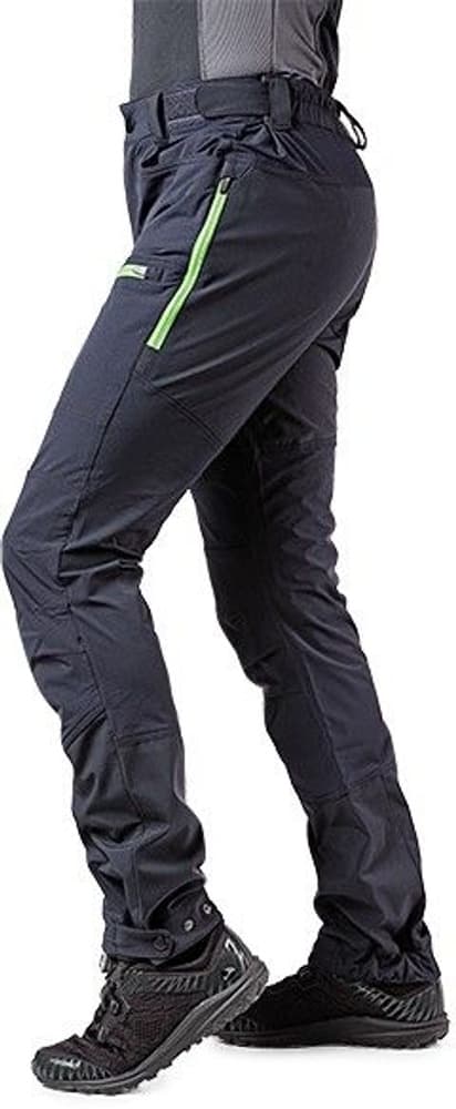 Hero by Nature Blast Softshellbukse UX Graphite/Lime, view: 1