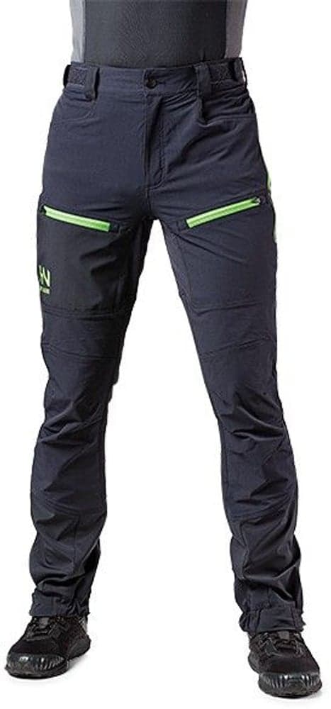 Hero by Nature Blast Softshellbukse UX Graphite/Lime, view: 0