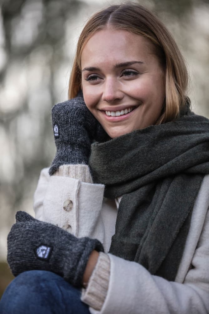 Basic Wool Vott Grå, view: 3