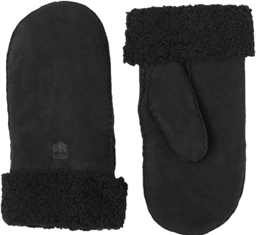 Sheepskin Mitt Black, view: 0