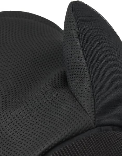 Kid's Wool Terry Mitt Svart, view: 2