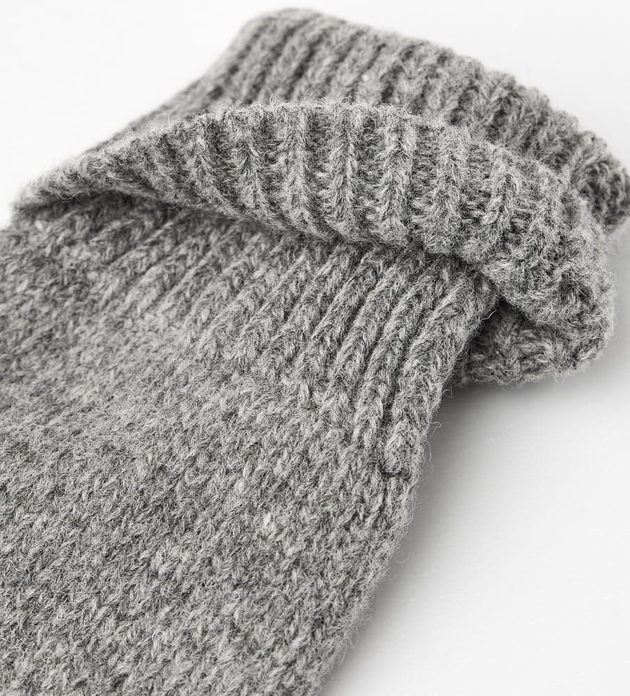 Basic Wool Half Finger Grå, view: 1