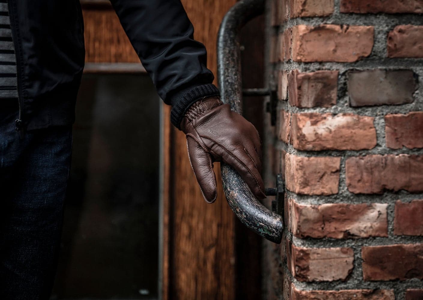 Deerskin Primaloft Rib Svart, view: 4