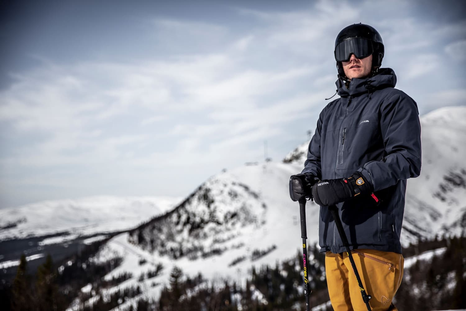 All Mountain CZone Mitt Svart, view: 7