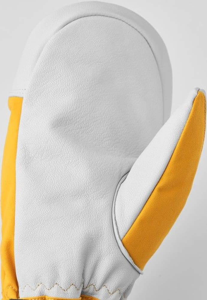 Army Leather Heli Ski Mitt Senap, view: 4