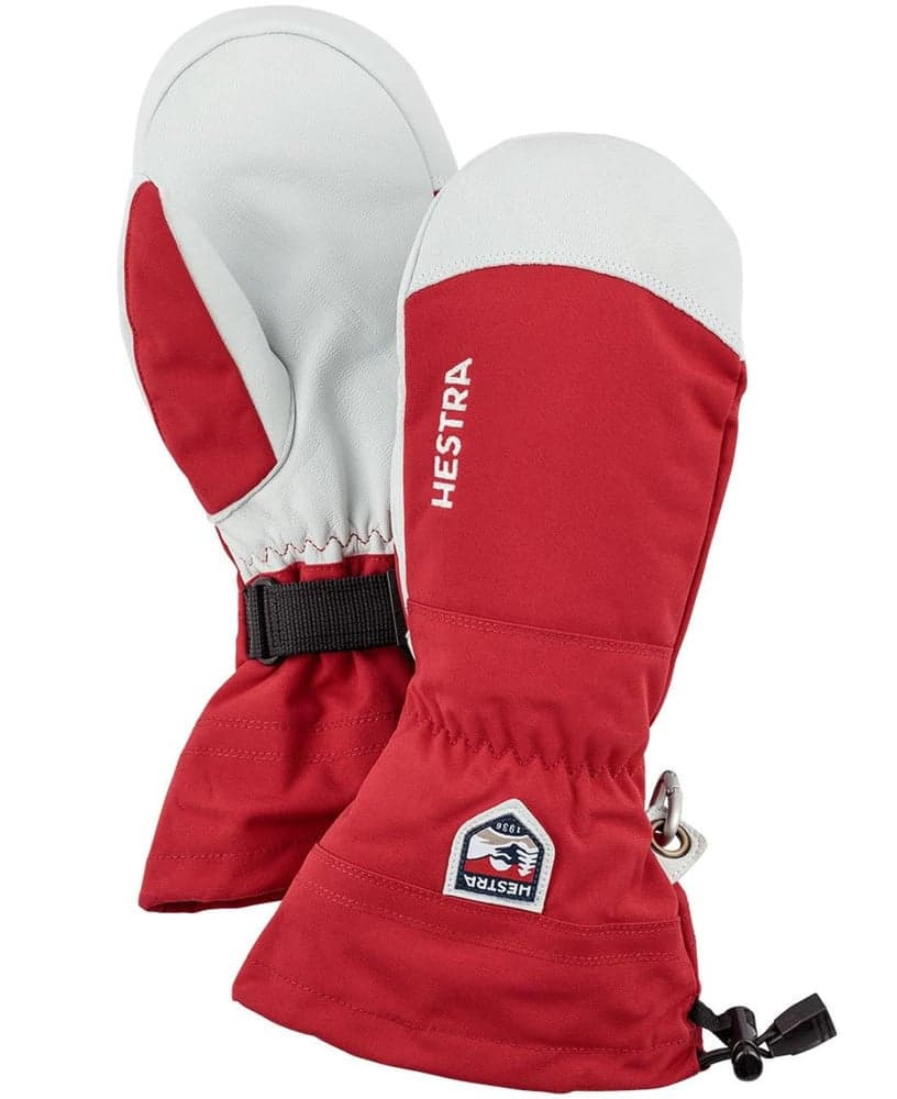 Army Leather Heli Ski Rød, view: 0