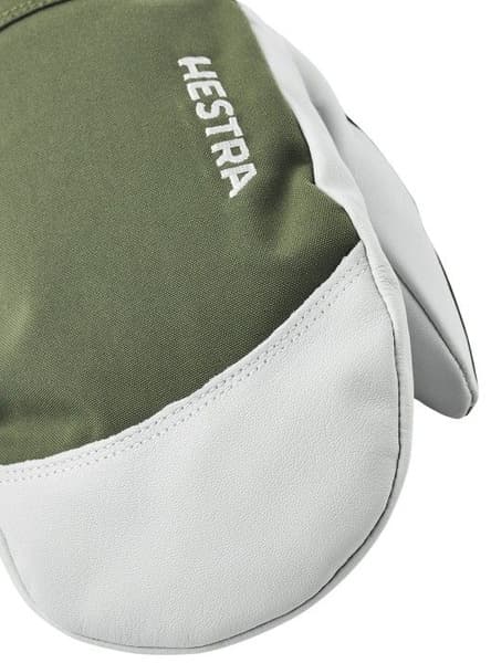 Army Leather Heli Ski Mitt Oliv, view: 1