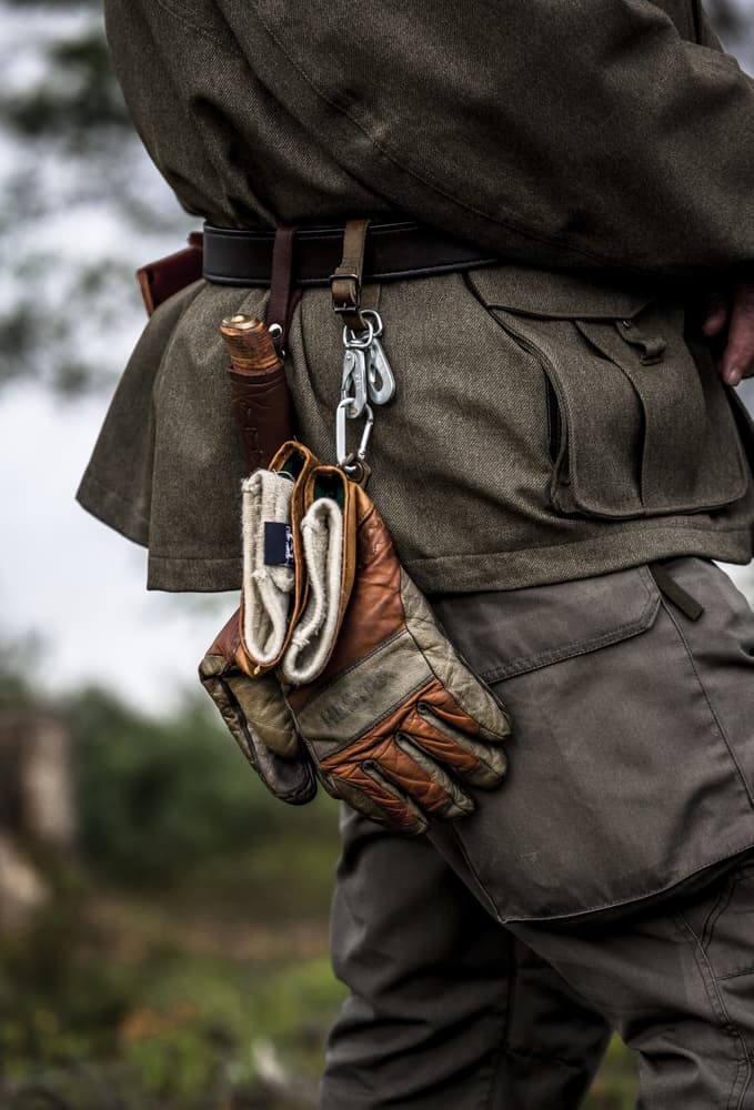 Fält Guide Glove 5-finger Brun & svart, view: 4