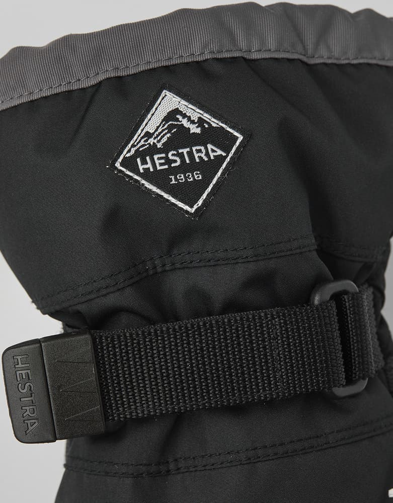 Gauntlet CZone Jr. 5-finger Svart & grafit, view: 5