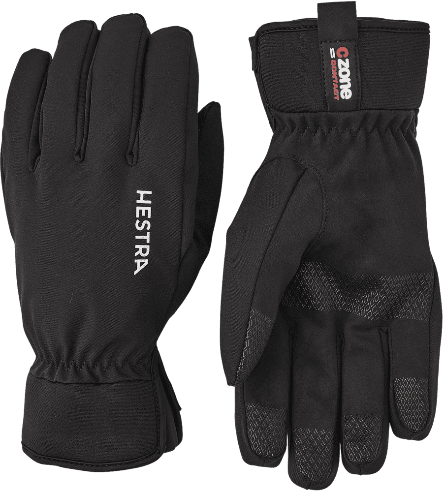 CZone Contact Glove - 5 Finger Black, view: 0