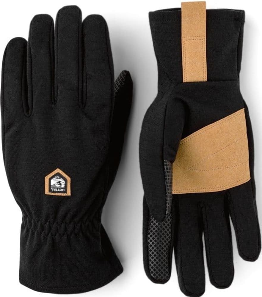 Merino Windwool Liner Glove Svart, view: 0
