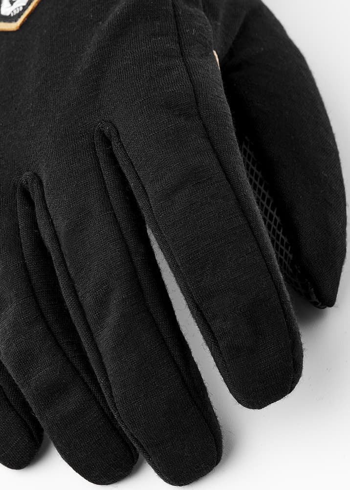 Merino Windwool Liner Glove Svart, view: 2