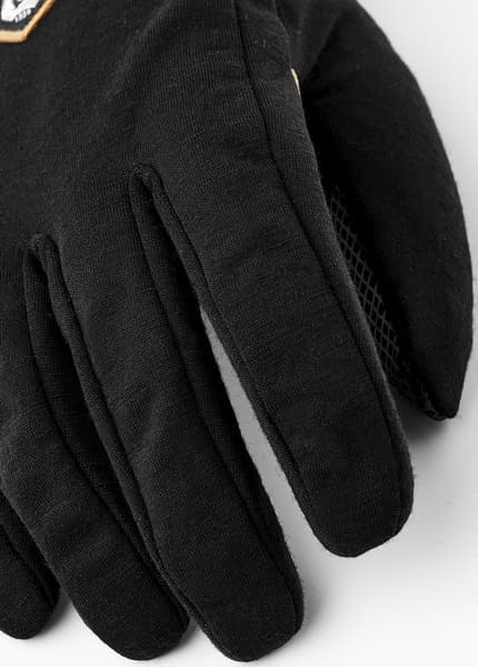 Merino Windwool Liner Glove Svart, view: 2