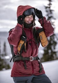 Army Leather Wool Terry Mitt Cork - view: 3