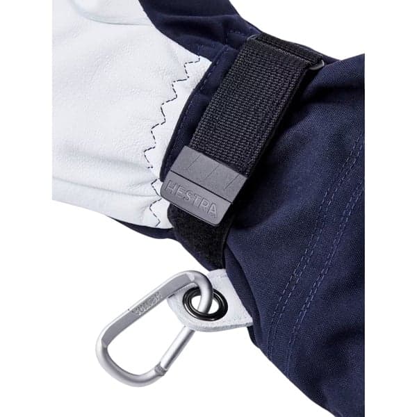 Army Leather Heli Ski 5 Finger Navy, view: 4