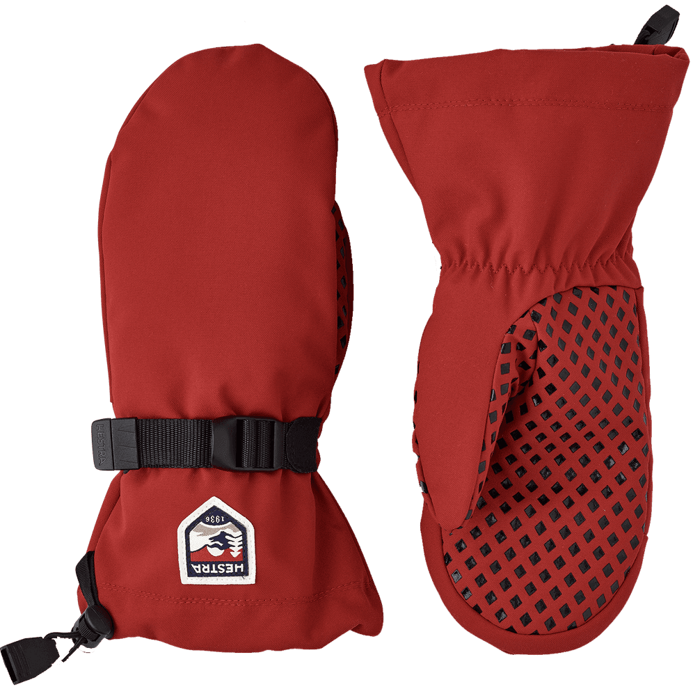 Fjellvotten Senior Wool Mitt Rød, view: 0