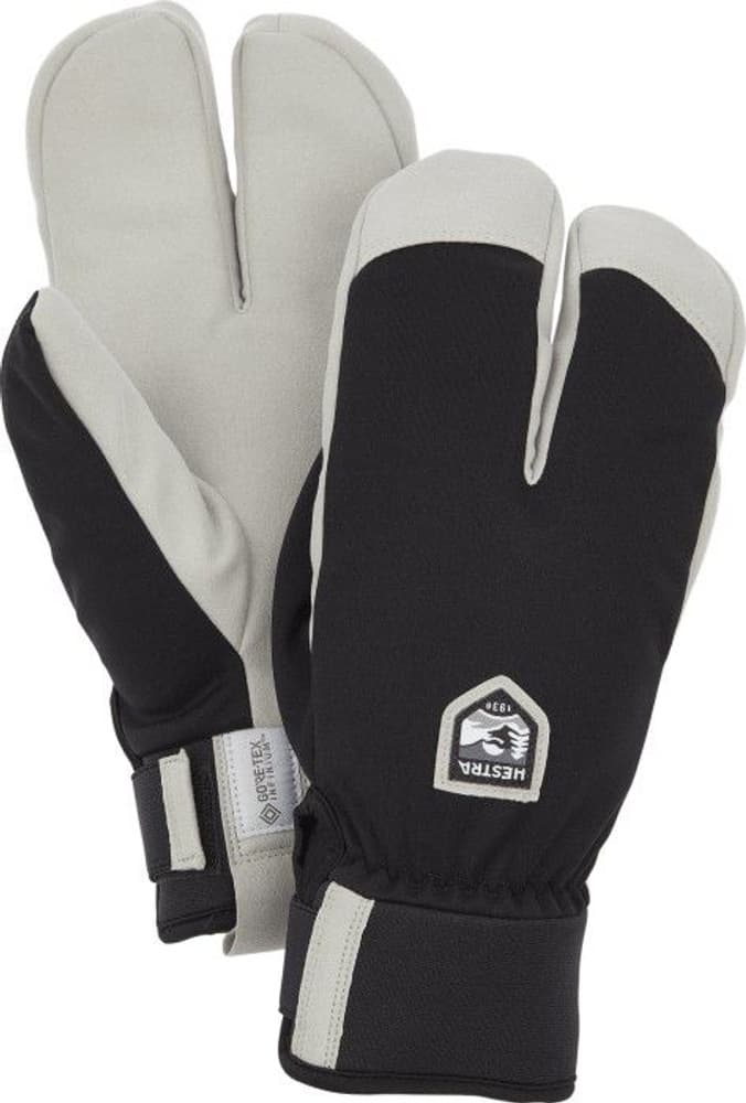 Windstopper Wool Terry Split Mitt Svart, view: 1