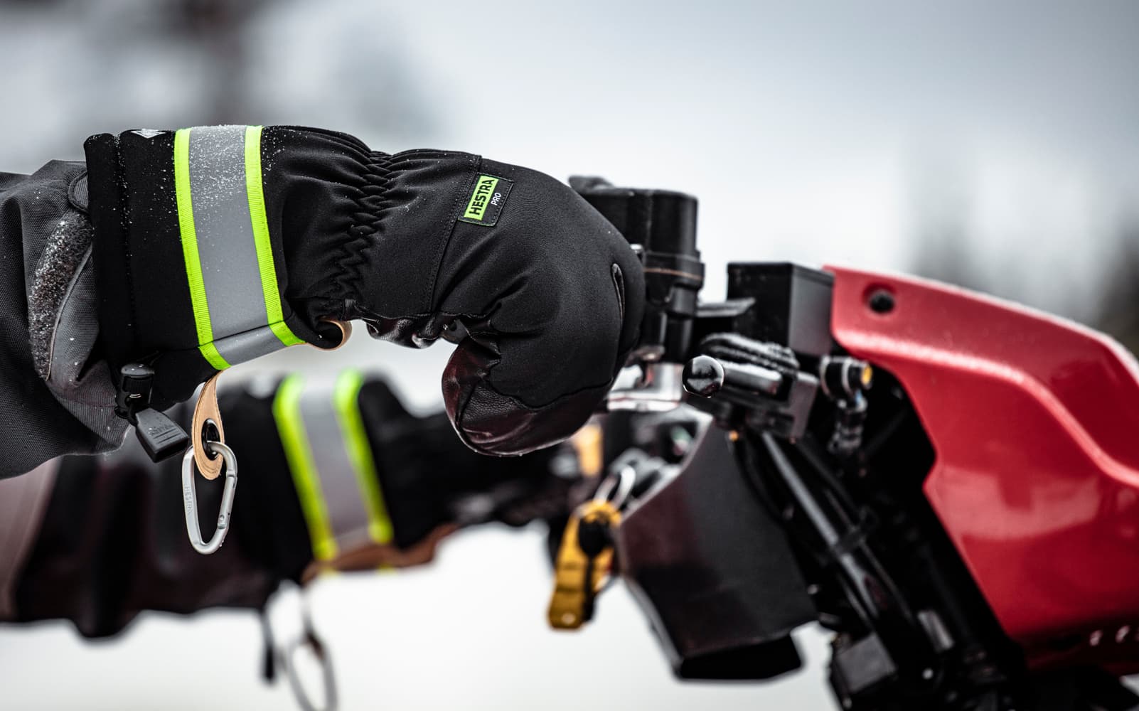 Gore-Tex Pro 3-finger Arbetshandske, view: 5