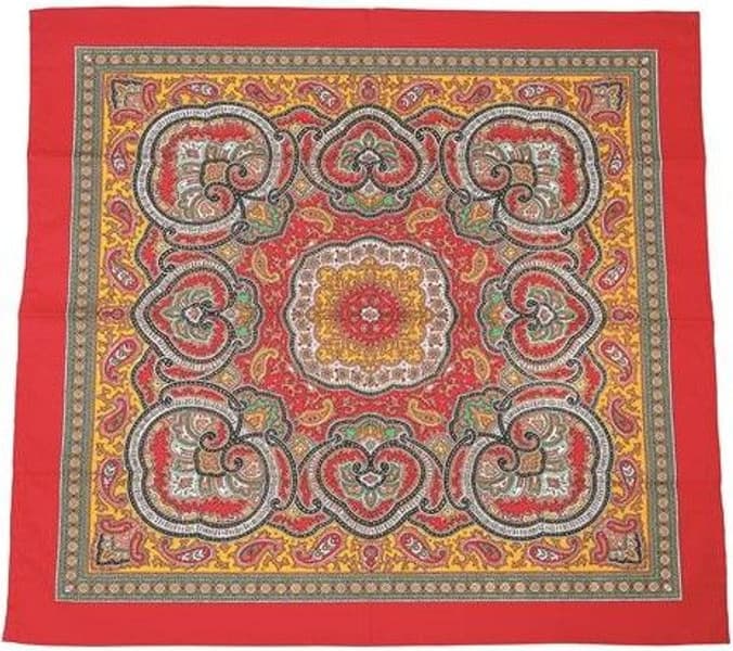 Snusnäsduk Paisley Red, view: 0