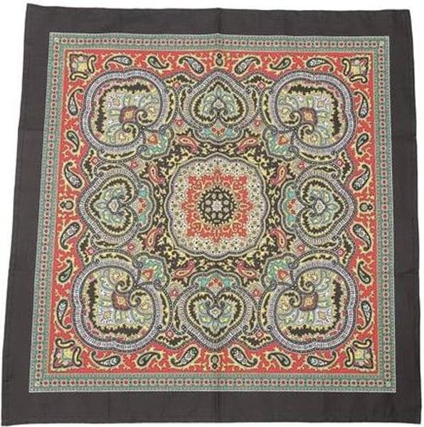 Snusnäsduk Paisley Black, view: 0