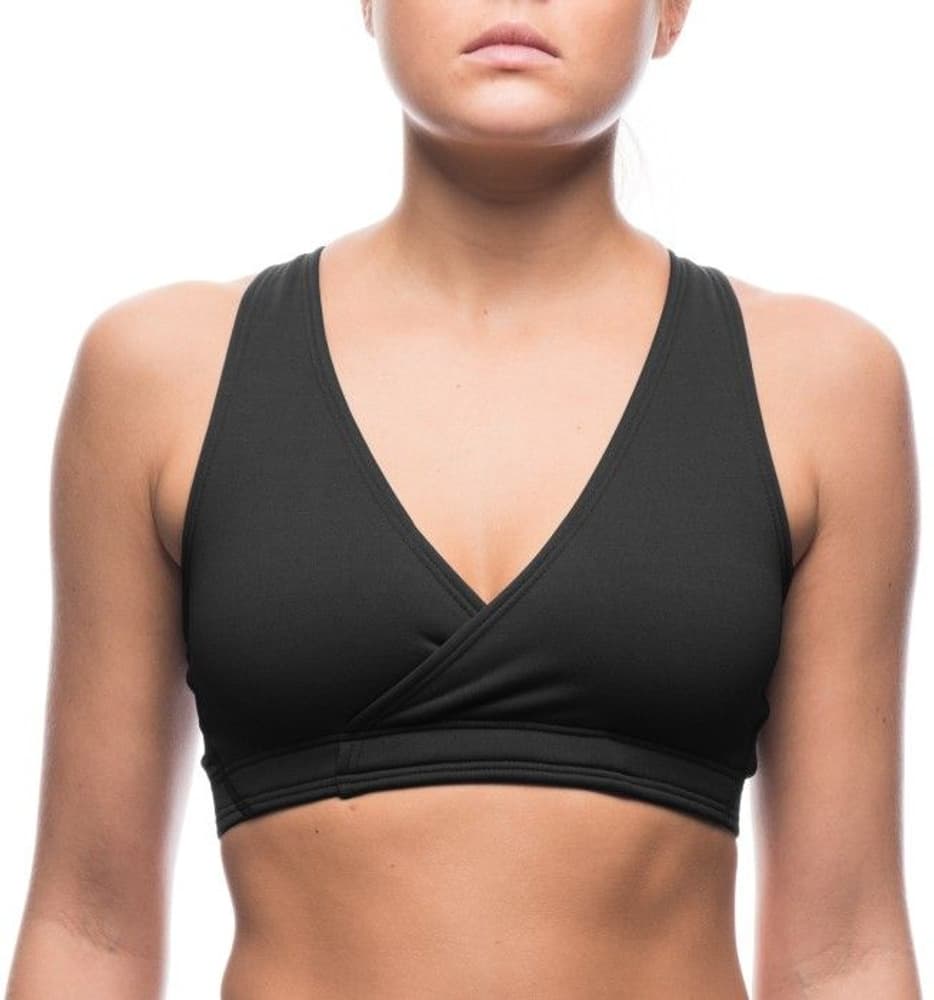 W's Mix Wrap Bra Black (2017), view: 0