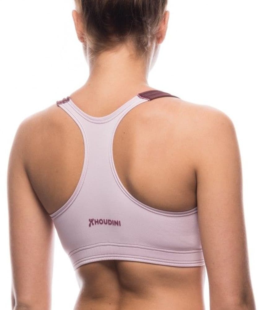 W's Mix Wrap Bra Mulberry Red, view: 1