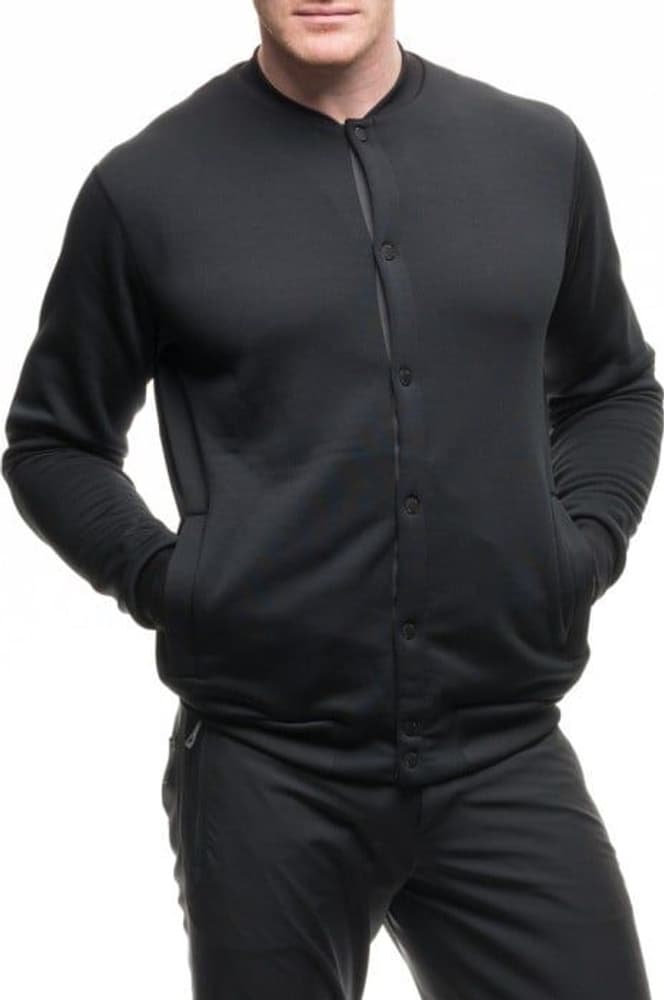 M's Baseball Jacket True Black, view: 2