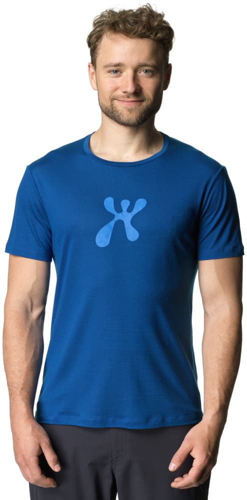 M's Tree Message Tee Oh Blue/Reconnect, view: 1