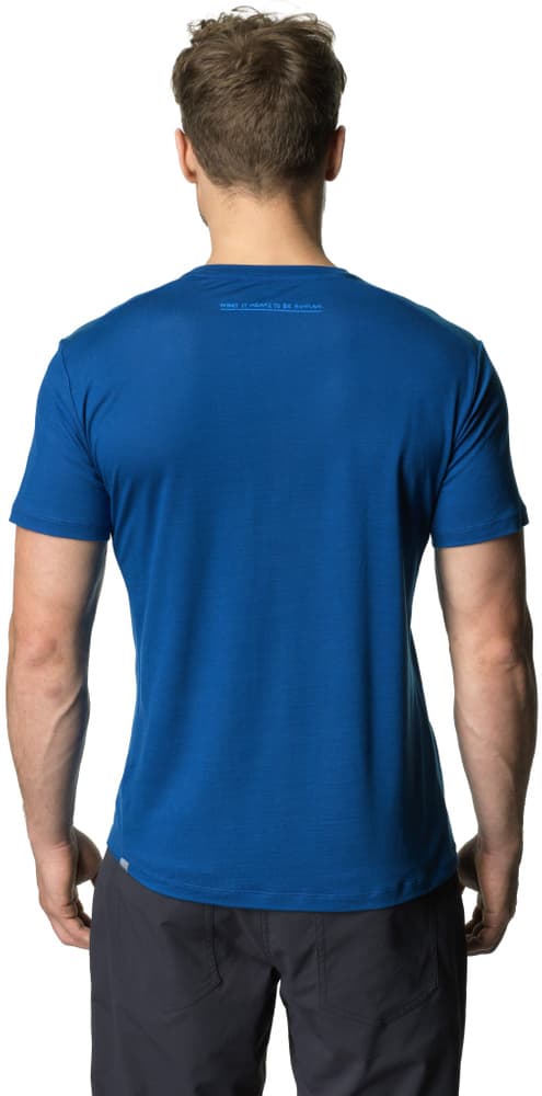 M's Tree Message Tee Oh Blue/Reconnect, view: 3