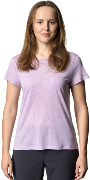 W's Tree Message Tee Purple Heather/Recon, view: 1
