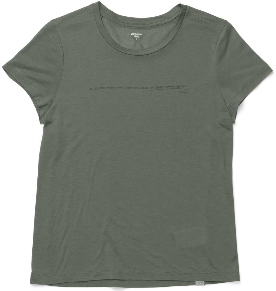 W's Tree Message Tee Greeness/Reconnect, view: 0