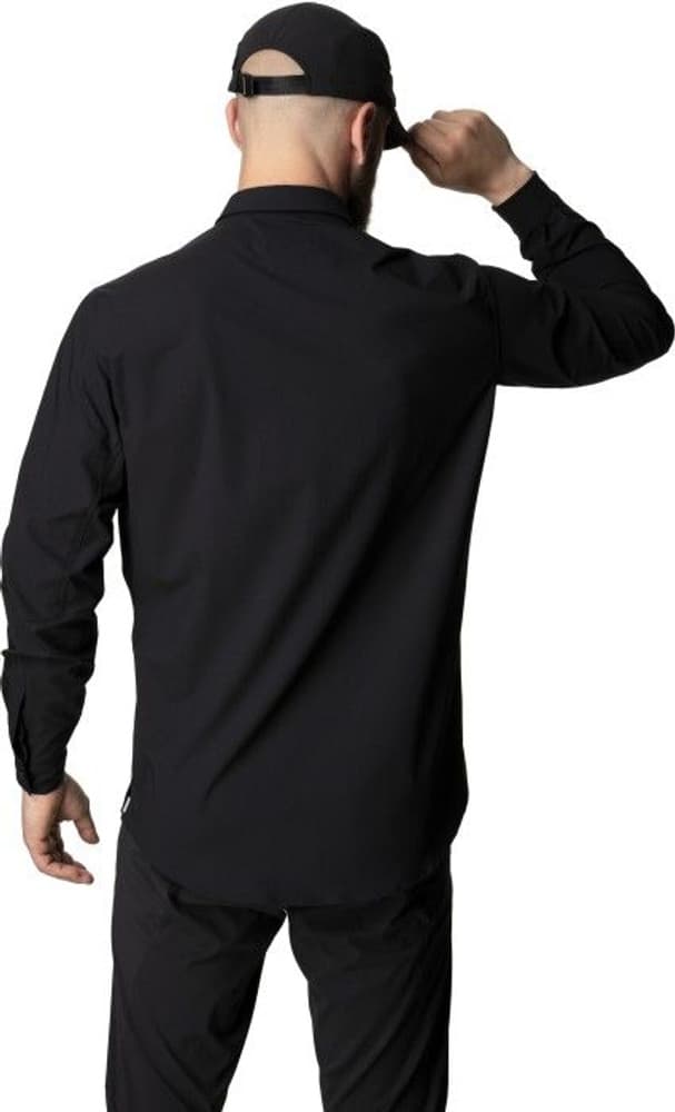 M's Longsleve Shirt True Black, view: 3