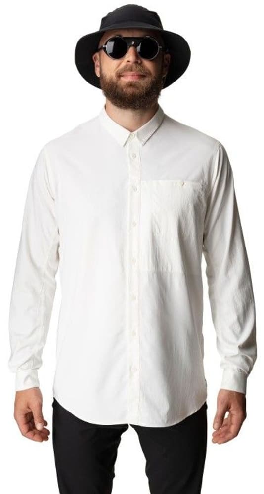 M's Longsleeve Shirt Powderday White, view: 1