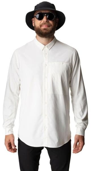 M's Longsleeve Shirt Powderday White, view: 1