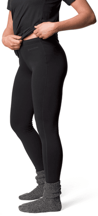 W's Long Power Tights True Black - view: 3