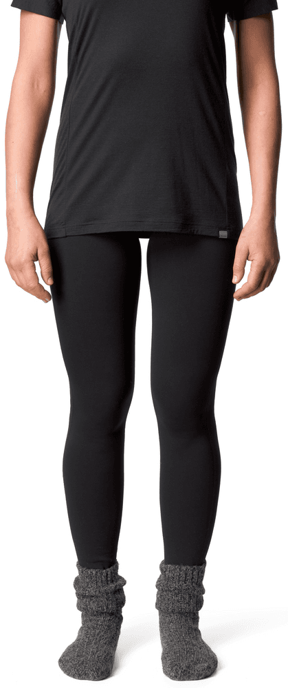 W's Long Power Tights True Black, view: 2