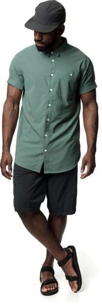 M's Shortsleeve Shirt Storm Green, view: 4
