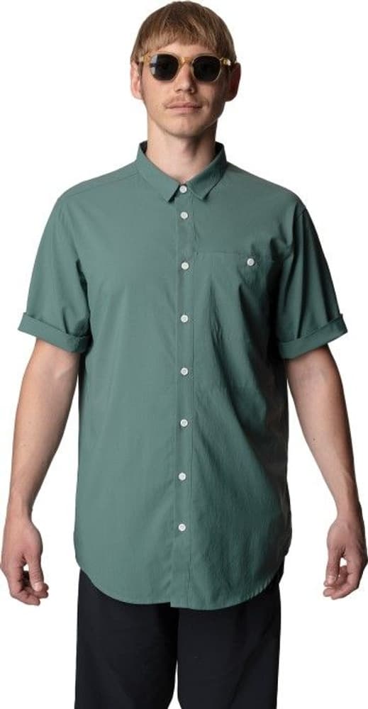 M's Shortsleeve Shirt Storm Green, view: 1