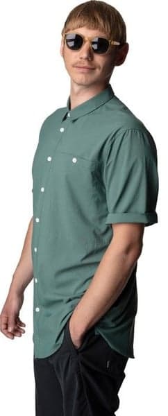 M's Shortsleeve Shirt Storm Green, view: 2