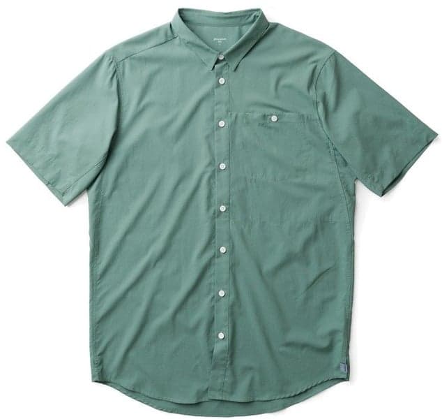 M's Shortsleeve Shirt Storm Green, view: 0