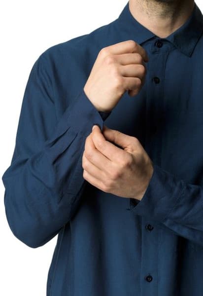 M's Tree Longsleeve Shirt Blue Light, view: 2