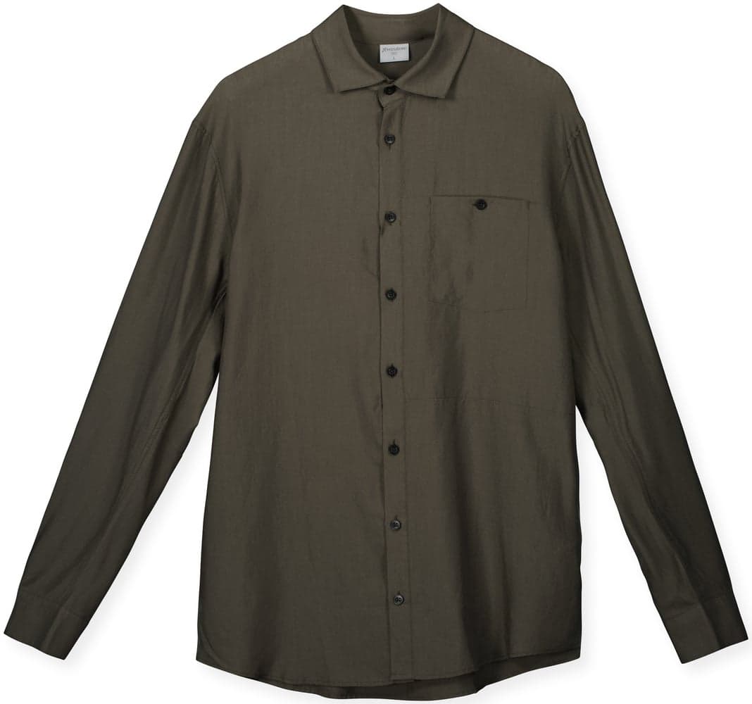 M's Tree Longsleeve Shirt Dawn Green, view: 0