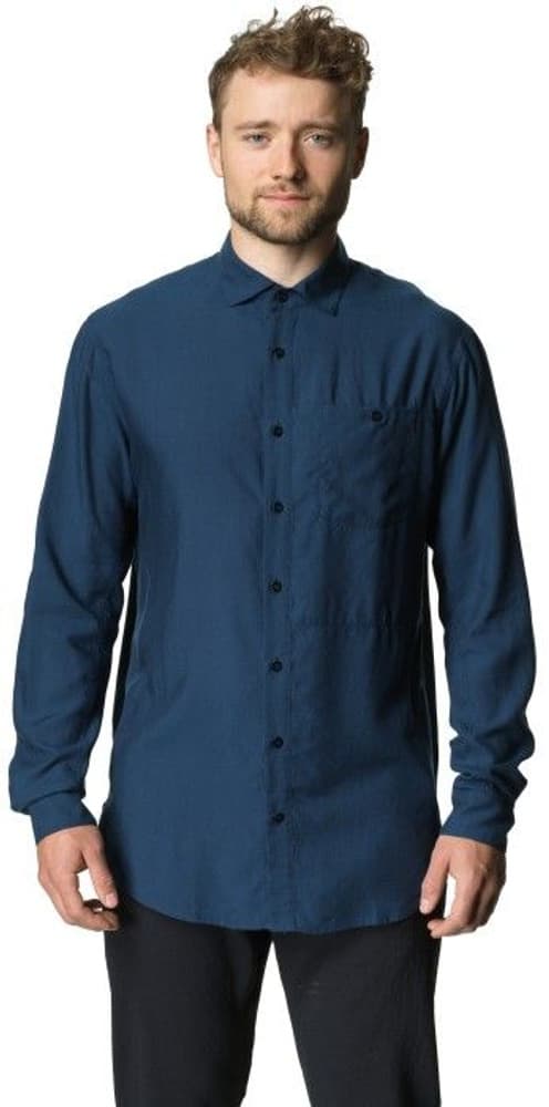 M's Tree Longsleeve Shirt Blue Light, view: 4
