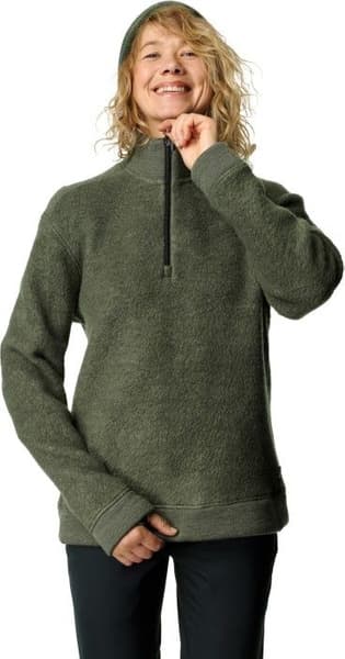 W's Alto Half Zip Merino Mix Willow Green, view: 0
