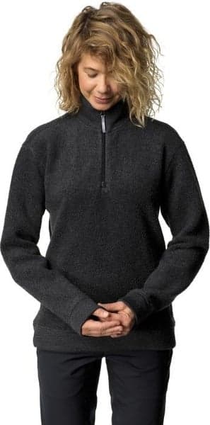 W's Alto Half Zip True Black, view: 2