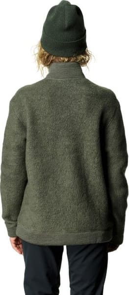 W's Alto Half Zip Merino Mix Willow Green, view: 2